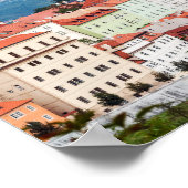 St. Vitus Cathedral en Prague Cityscape - Tsjechië Poster (Hoek)