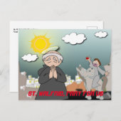 St. Walfrid Briefkaart (Voorkant / Achterkant)