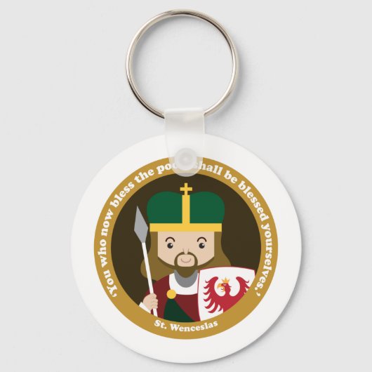 St. Wenceslas Sleutelhanger (Voorkant)