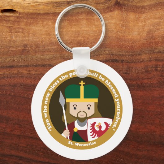 St. Wenceslas Sleutelhanger (Voorkant)