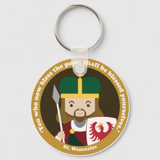 St. Wenceslas Sleutelhanger (Voorkant)