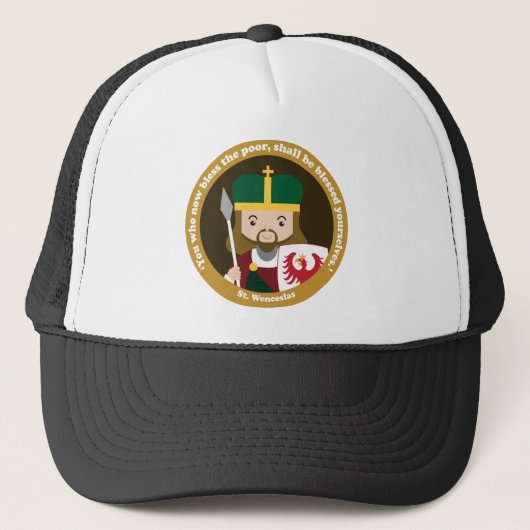 St. Wenceslas Trucker Pet (Voorkant)