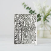 St. Wenceslaus, Adalbert, Stanislaus St. Florian Briefkaart (Staand voorkant)