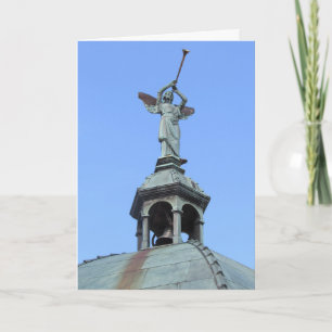 “St. Wenceslaus Trompetengel” Pasen Kaart #1