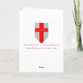 “St. Wenceslaus Trompetengel” Pasenkaart #2 Kaart (Achterkant)