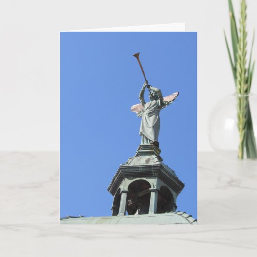 “St. Wenceslaus Trompetengel” Pasenkaart #2 Kaart (Voorkant)