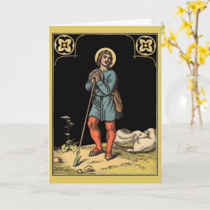 St. Wendelin Schapen hoeden Kaart