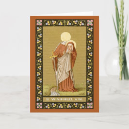 St. Winifred of Wales (P 002) Kaart