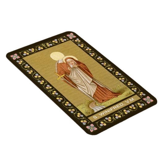 St. Winifred of Wales (P 002) Magneet (Rechterzijde)