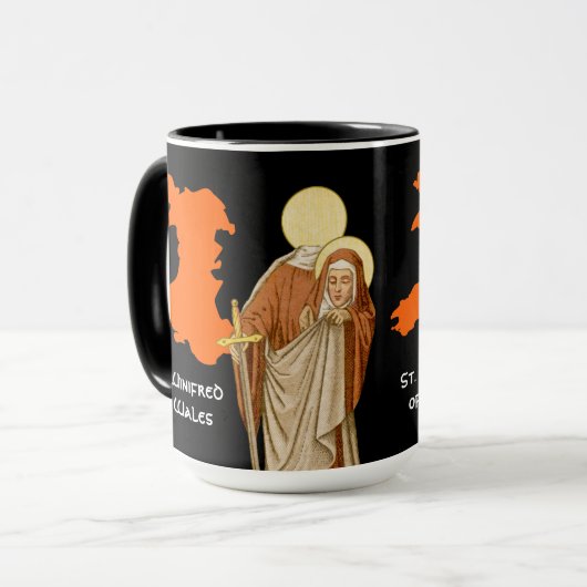 St. Winifred of Wales (P 002) Mok (Voorkant links)