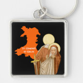 St. Winifred of Wales (P 002) Sleutelhanger (Voorkant)