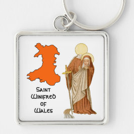St. Winifred of Wales (P 002) Sleutelhanger