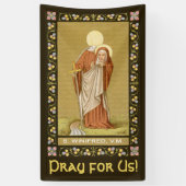 St. Winifred of Wales (P 002) Spandoek (Verticaal)
