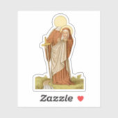 St. Winifred of Wales (P 002) Sticker (Vel)