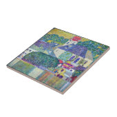 St. Wolfgang Church van Gustav Klimt Tegeltje (Zijkant)