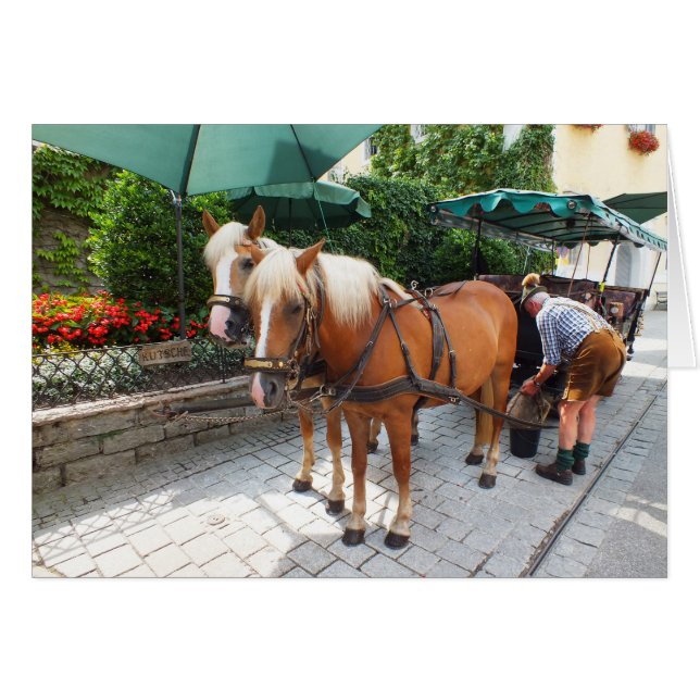 St Wolfgang in Oostenrijk (Voorkant Horizontaal)