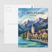 St. Wolfgang Oostenrijk Briefkaart (Voorkant / Achterkant)
