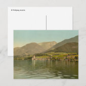 St Wolfgang, Oostenrijk Briefkaart (Voorkant / Achterkant)
