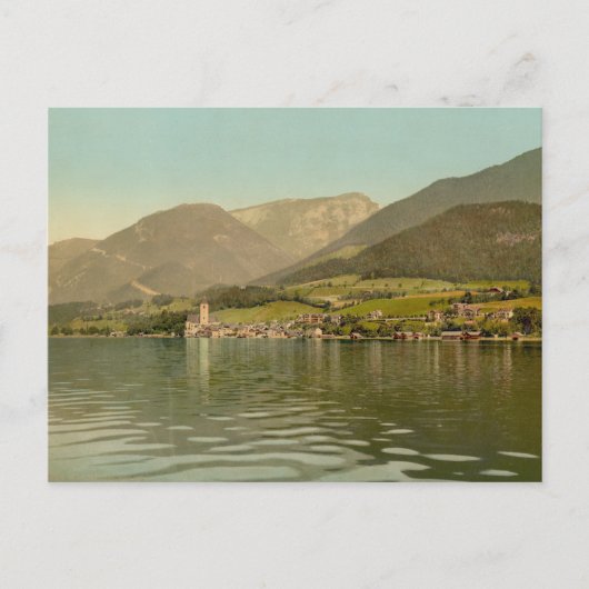 St Wolfgang, Oostenrijk Briefkaart (Voorkant)