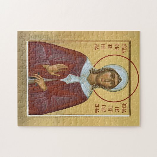 St. Xenia of Petersburg Orthodox Christian Icon Legpuzzel (Horizontaal)