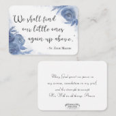 St. Zelie Martin Consolation Miscara Heilige Kaart Visitekaartje (Voorkant / Achterkant)