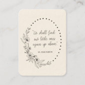 St. Zelie Martin Consolation Miscara Heilige Kaart Visitekaartje (Voorkant)