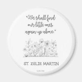 St. Zelie Martin Miskrab Magneet