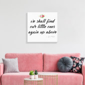 St. Zelie Martin Quote Baby Miskraam Rozen Canvas Afdruk (Insitu (Woonkamer))