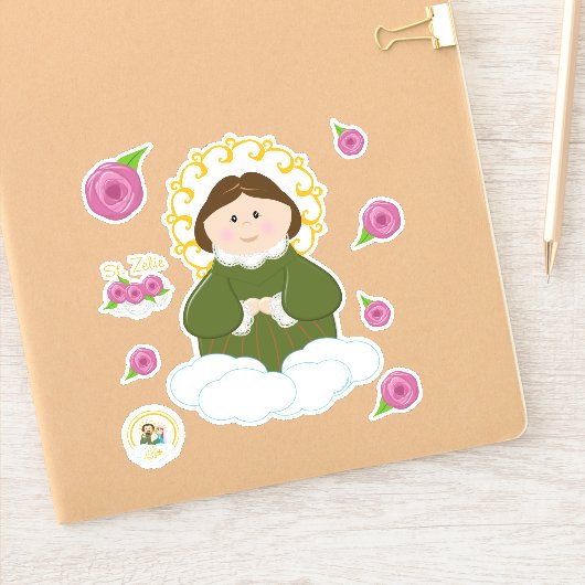 St. Zelie Sticker (Notitieboek)
