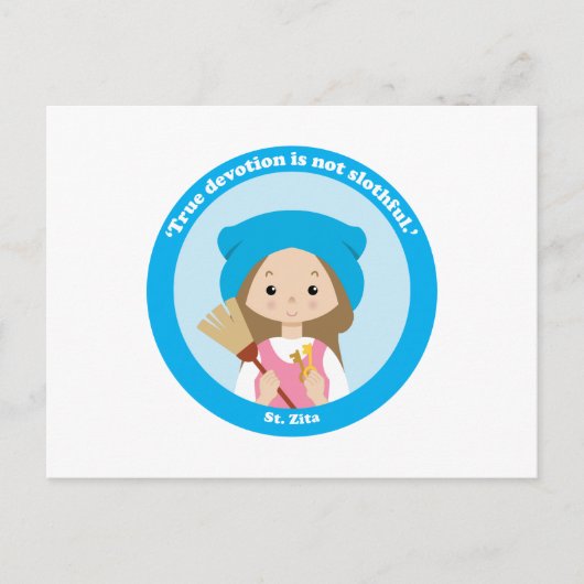St. Zita Briefkaart (Voorkant)