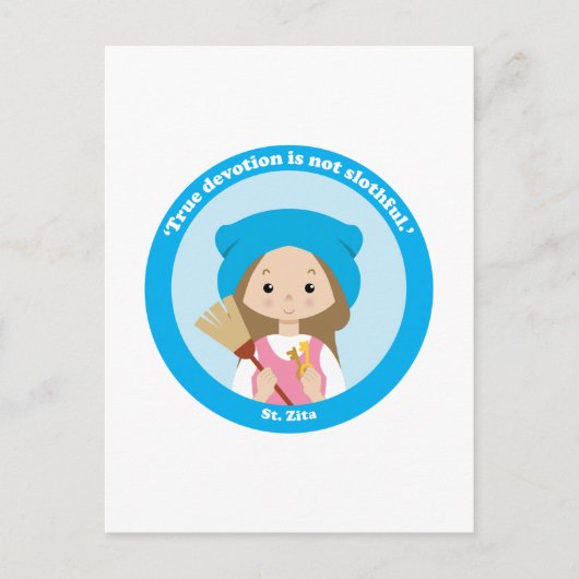St. Zita Briefkaart (Voorkant)
