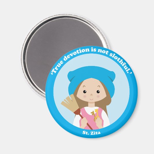 St. Zita Magneet (Voorkant / Achterkant)