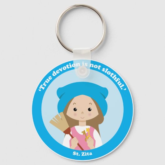 St. Zita Sleutelhanger (Voorkant)