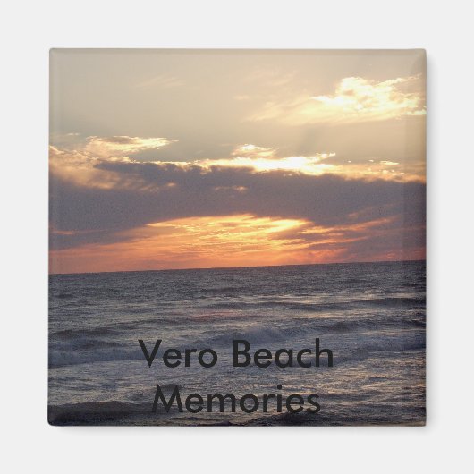 STA60639, Vero Beach Herinneringen Magneet (Voorkant)