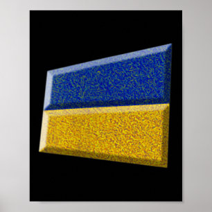 Sta achter Oekraïne, protesteer tegen de oorlog, s Poster