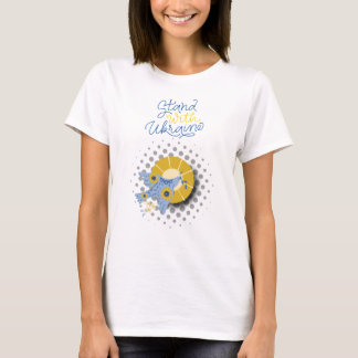 Sta achter Oekraïne - Show uw steun T-shirt