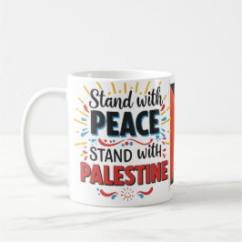 Sta achter Palestina Koffiemok