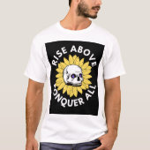 "Sta boven, overwin alles" T-shirt (Voorkant)