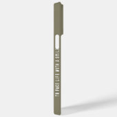 Sta het leven met een glimlach tegemoet Case-Mate iPhone case (Achterkant / Rechts)