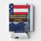 Sta hoog en stabiel voor vrijheid! blikjeskoeler (Achterkant)