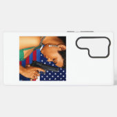 Sta hoog en stabiel voor vrijheid! samsung galaxy hoesje (Achterkant horizontaal)