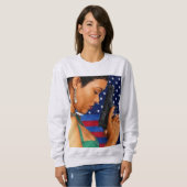 Sta hoog en stabiel voor vrijheid! trui (Voorkant volledig)