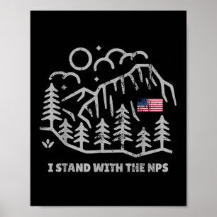 sta ik bij de NPS vrouwen Mannen Poster