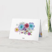 Sta jezelf toe om te dromen grote droomlandschap t kaart (Achterkant)