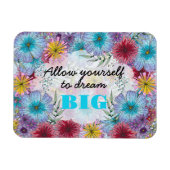 Sta jezelf toe om te dromen grote droomlandschap t magneet (Horizontaal)