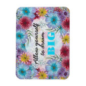 Sta jezelf toe om te dromen grote droomlandschap t magneet (Verticaal)