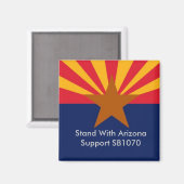 Sta met Arizona Magneet (Voorkant / Achterkant)