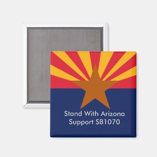 Sta met Arizona Magneet (Voorkant / Achterkant)