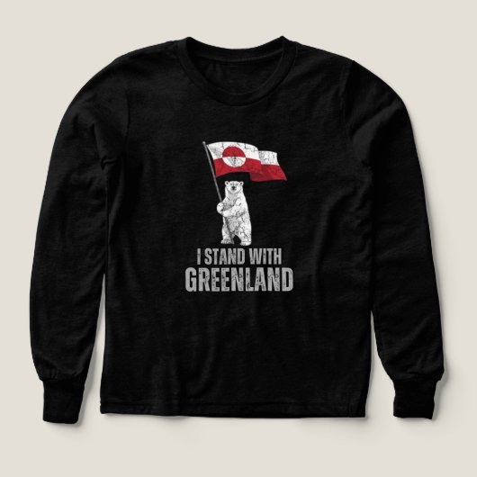 Sta met Groenland T-shirt (Voorkant)