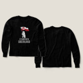 Sta met Groenland T-shirt (Voorkant /achterkant)
